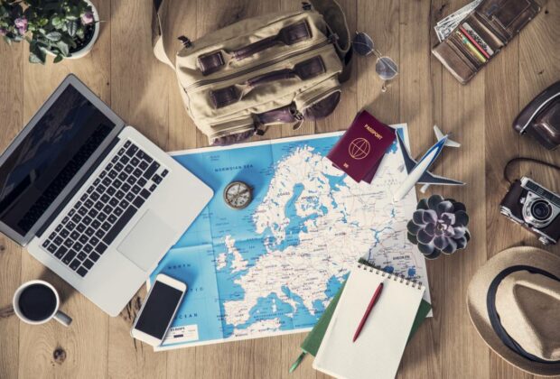 carte du monde pour préparer vacances