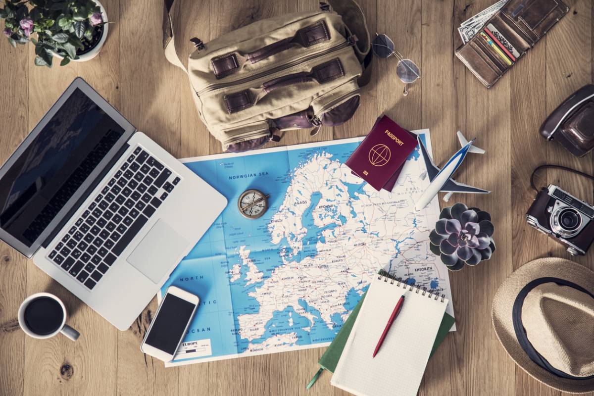 carte du monde pour préparer vacances