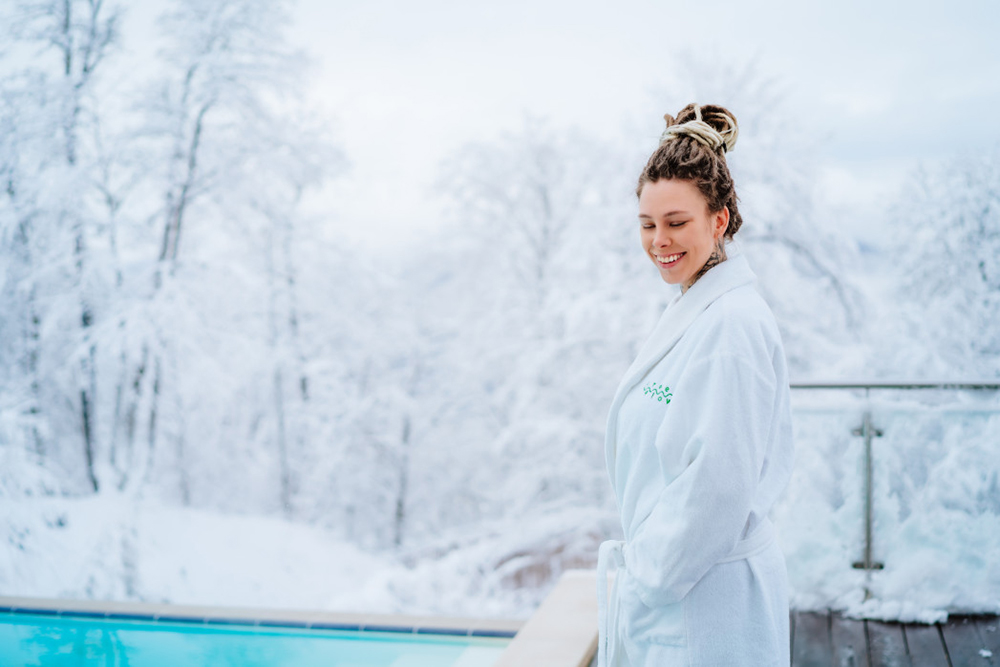 chalet piscine