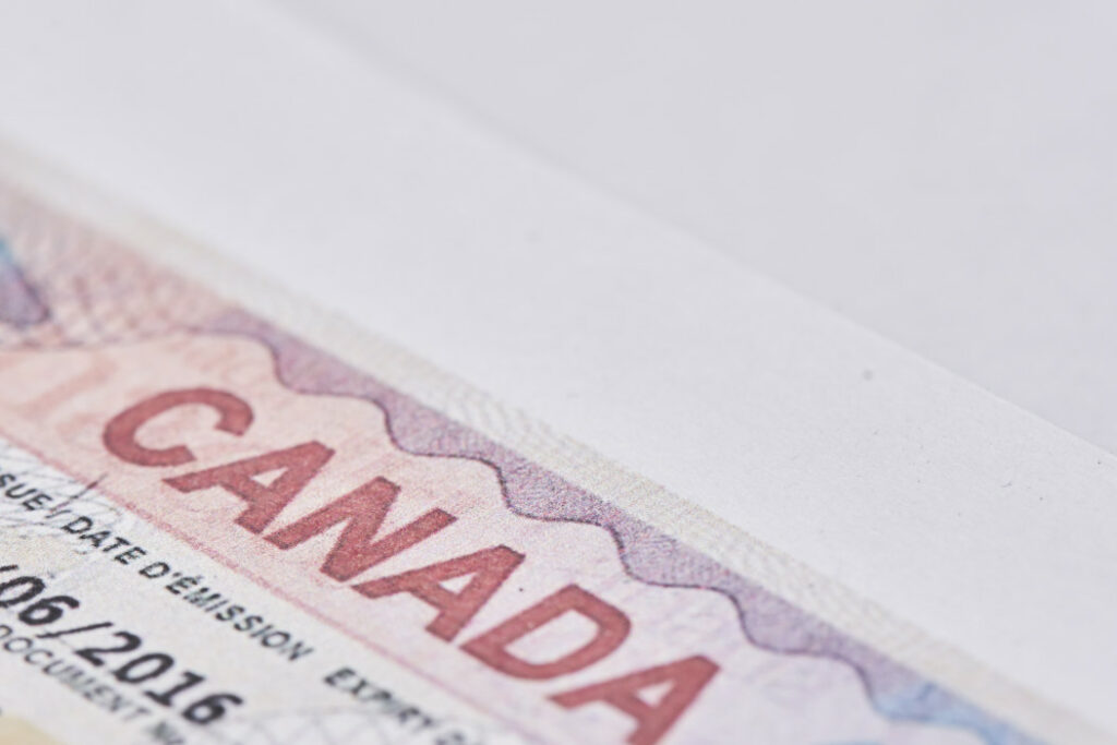 demande de visa au Canada