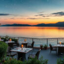 dîner au bord du lac