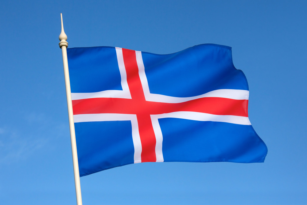 drapeau de l'Islande