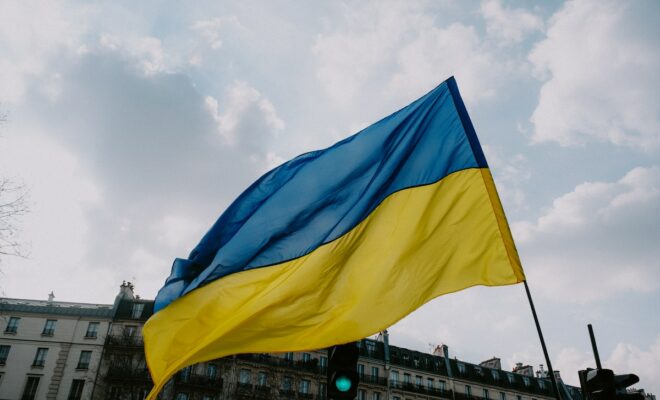 drapeau ukrainien