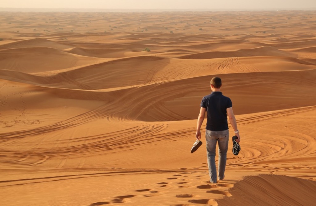 désert de Dubai
