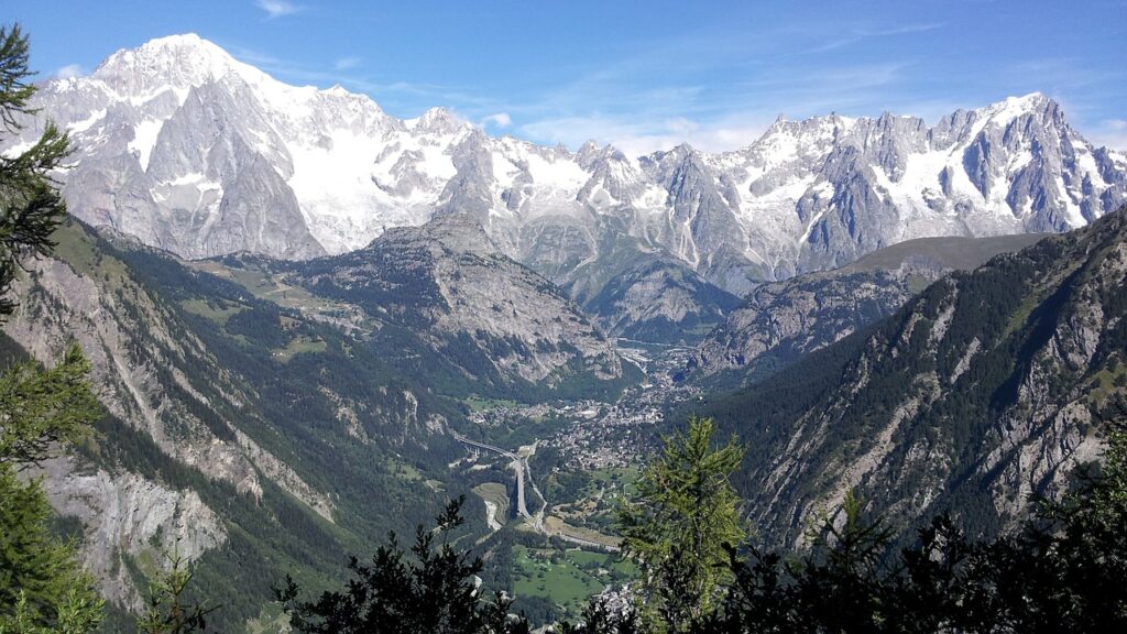 vol hélicoptère mont blanc