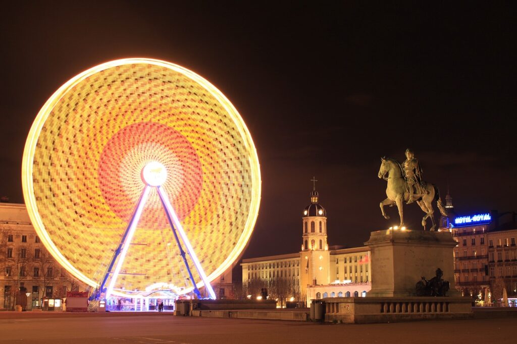 grande roue à Lyon