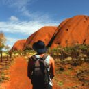 le grand rocher d’Uluru Ayers Rock en Australie