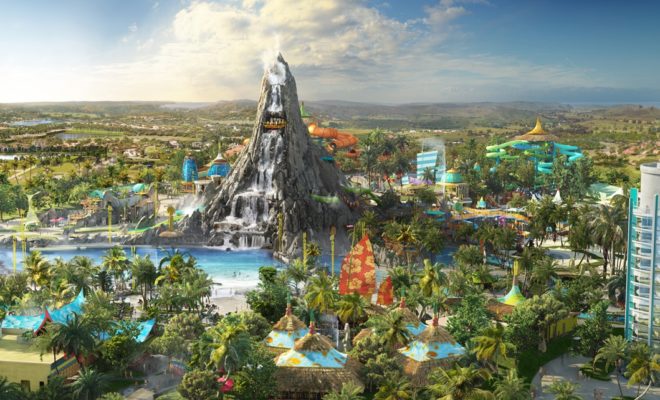 le parc aquatique de Volcano Bay Orlando