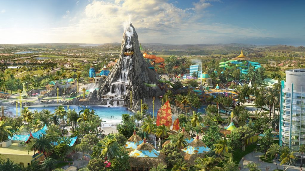 le parc aquatique de Volcano Bay Orlando