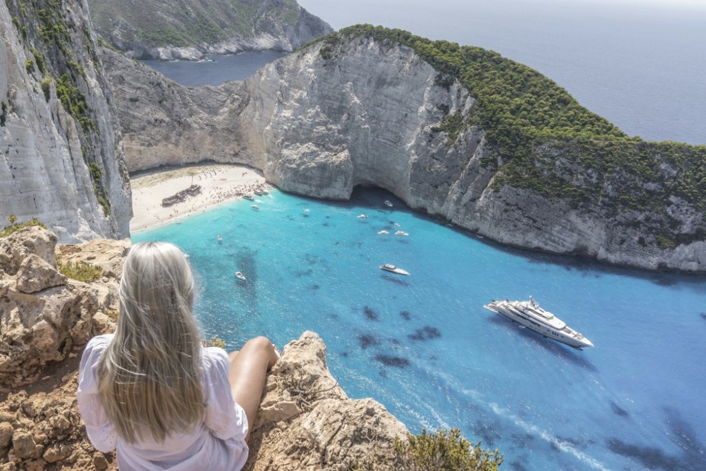 les plages de rêve de l’île de Zante en Grèce