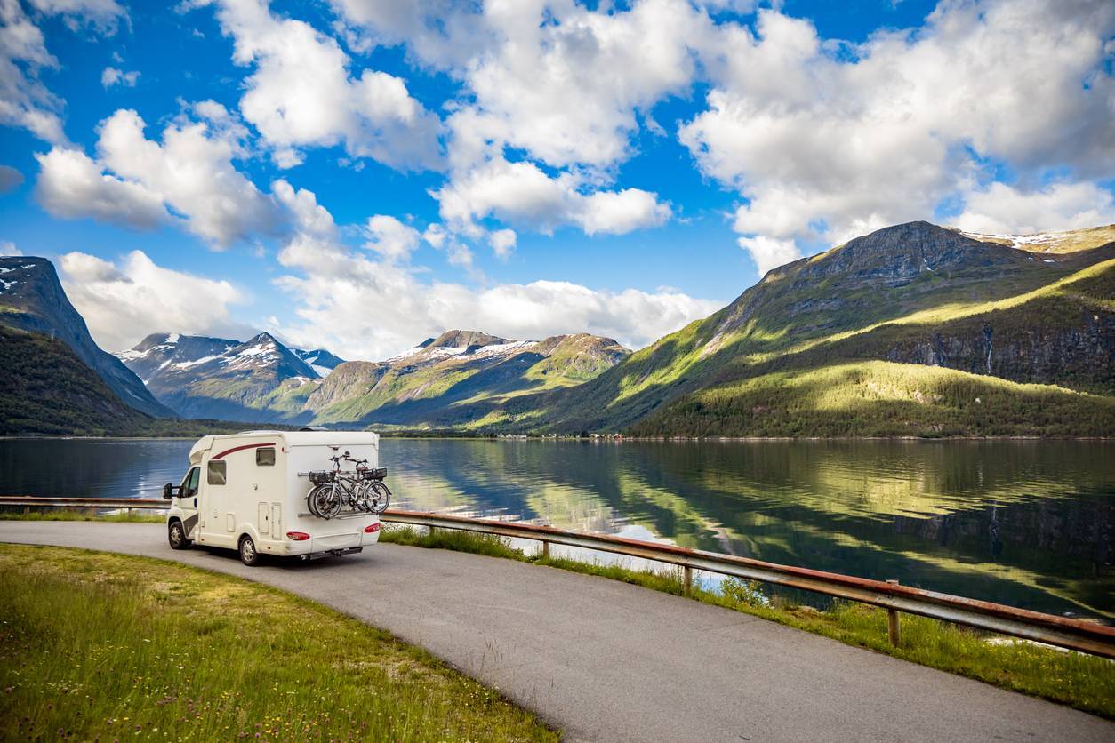 camping dans les Alpes