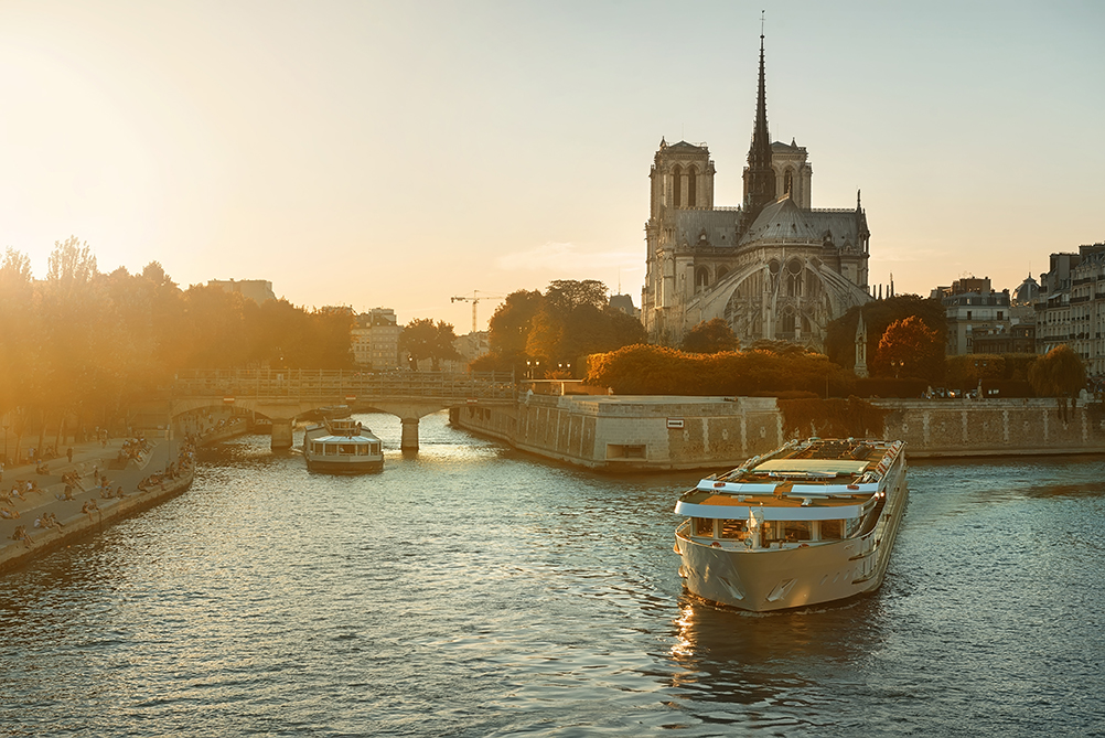 location de bateau sur la Seine