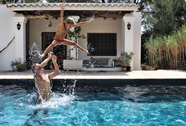 maison avec piscine