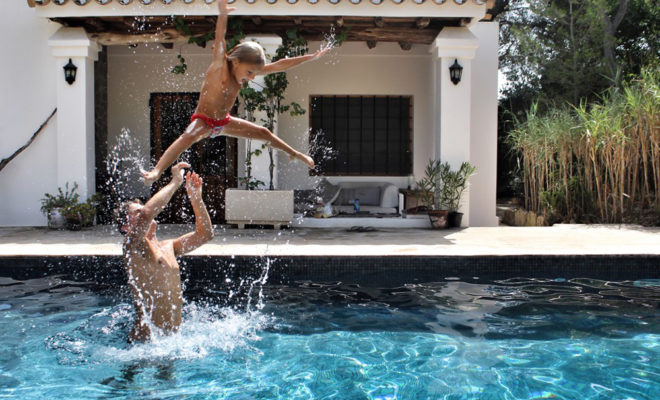 maison avec piscine