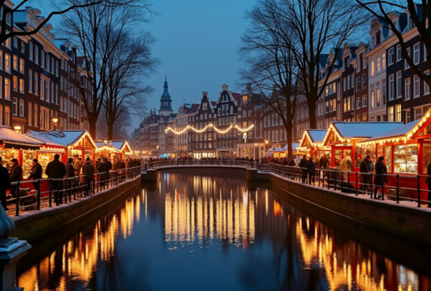 marchés de Noël à Amsterdam