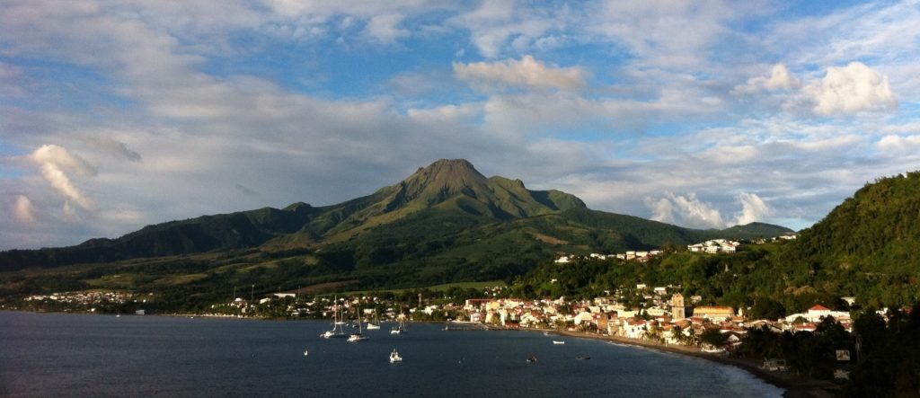 mouillage baie saint pierre martinique