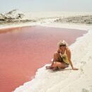 mystère du plan d'eau rose