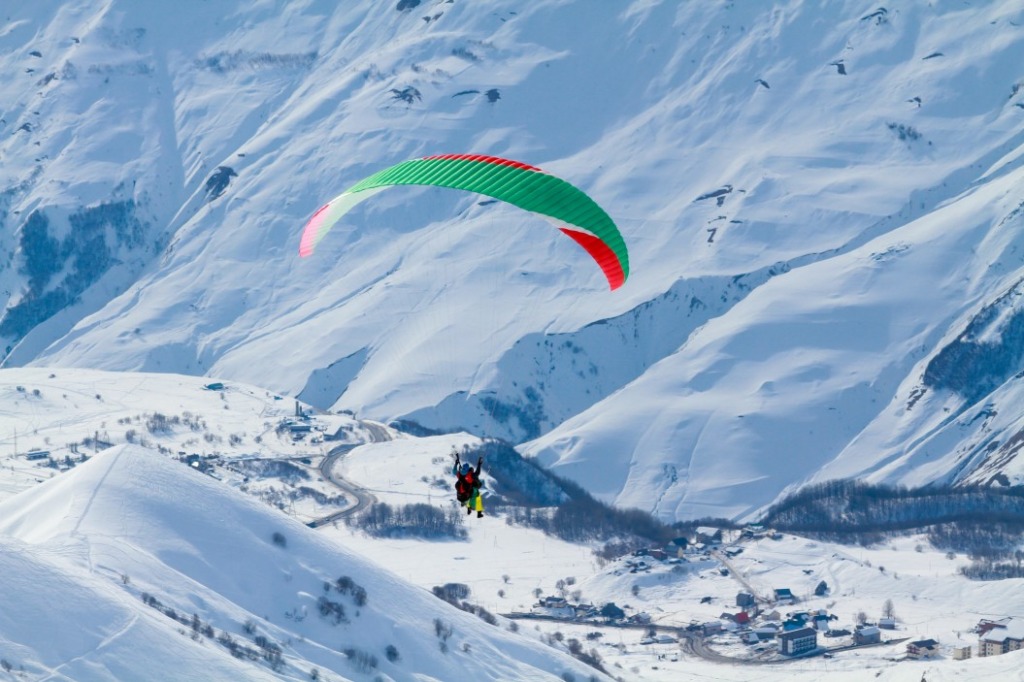 parapente mont blanc