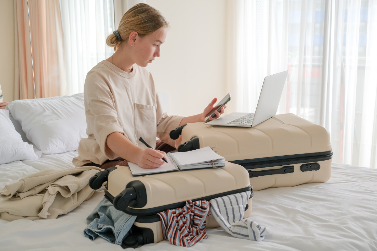 préparer valise