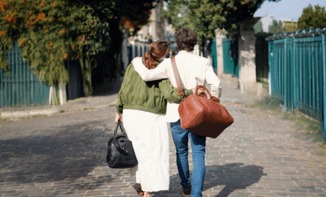 sac weekend cuir