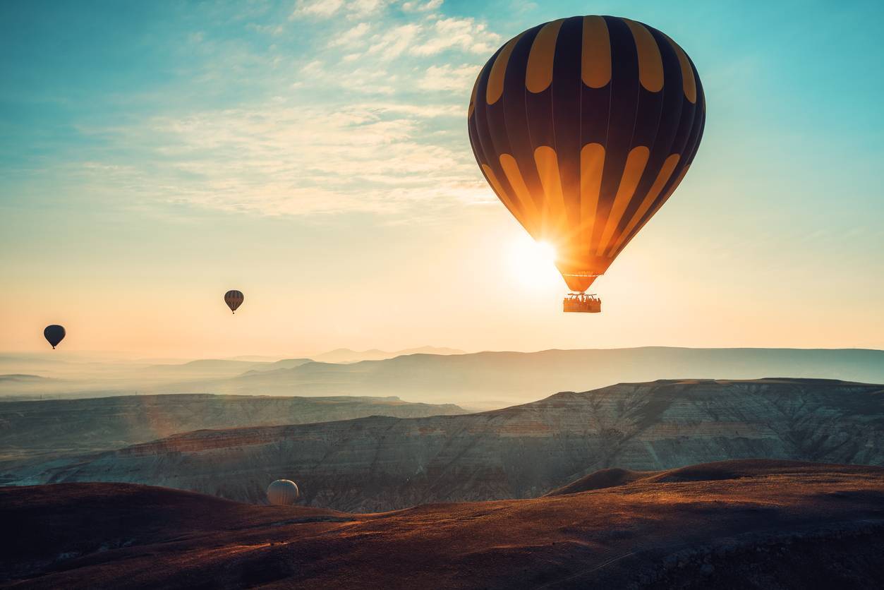 vol en montgolfière