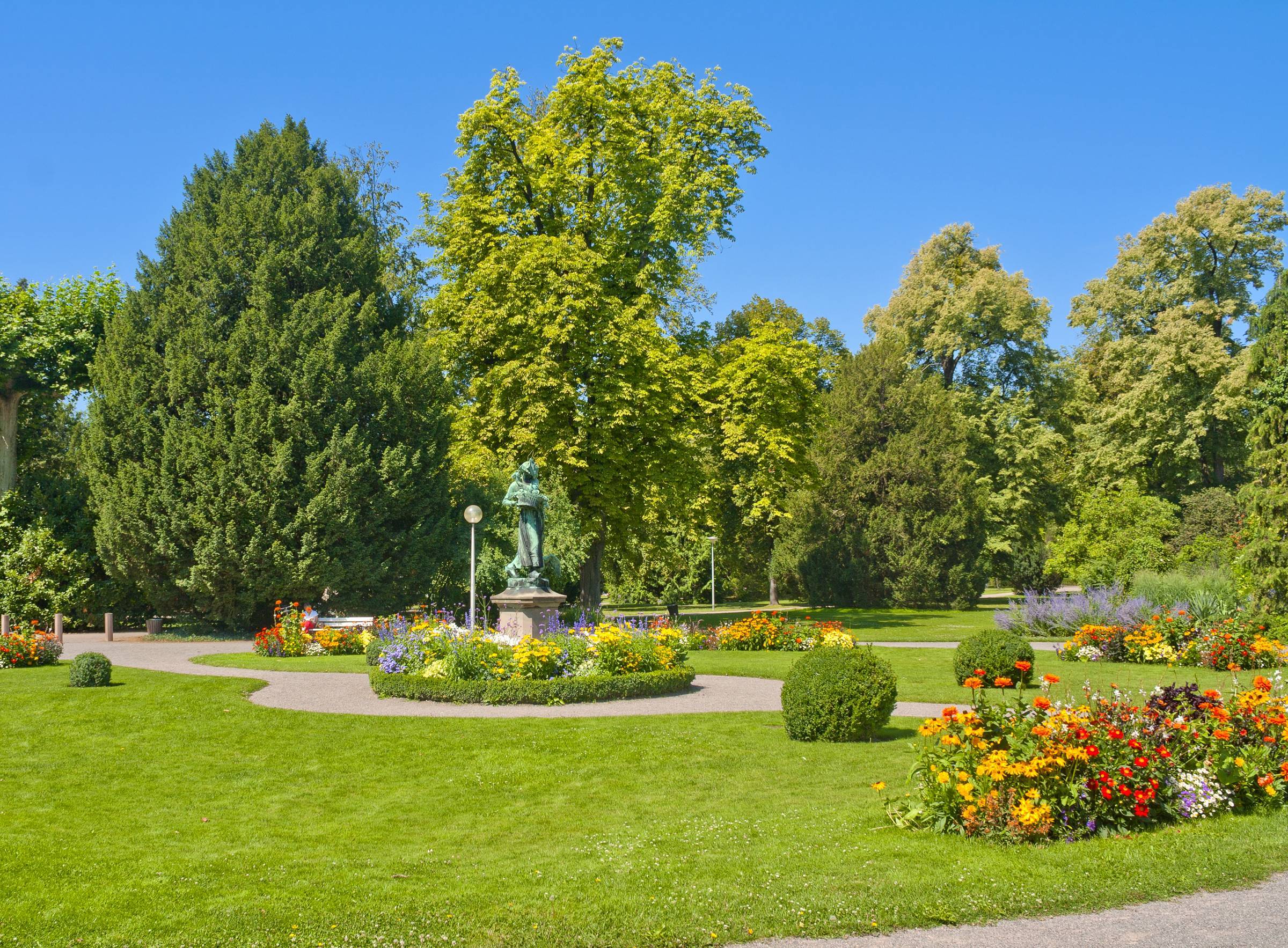 Parc de l'Orangerie à Strasbourg