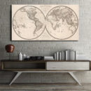 tableau globe-trotter