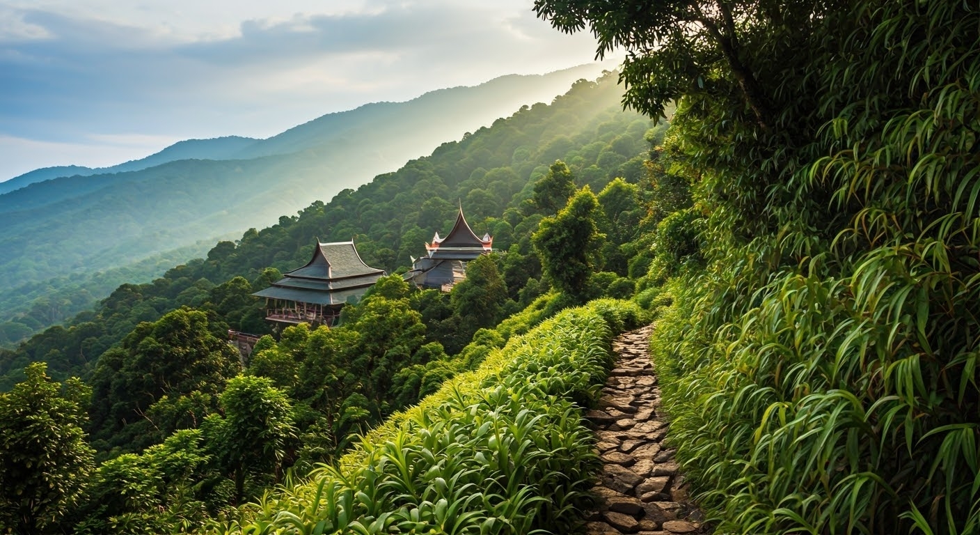 trails de Thaïlande