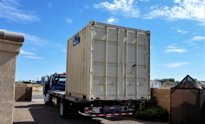 un conteneur de stockage