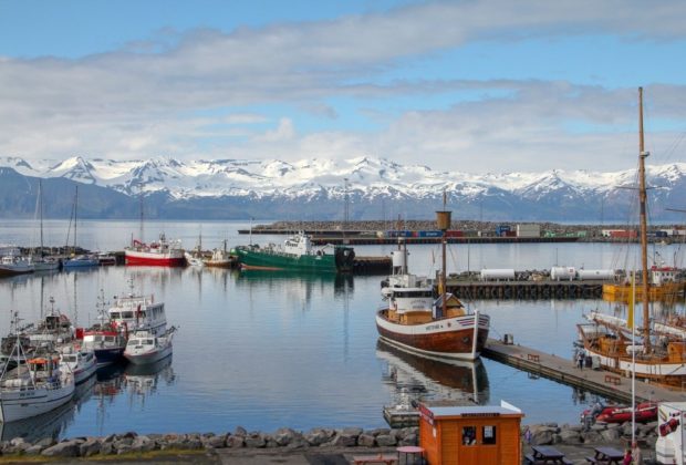 voilier dans l'arctique