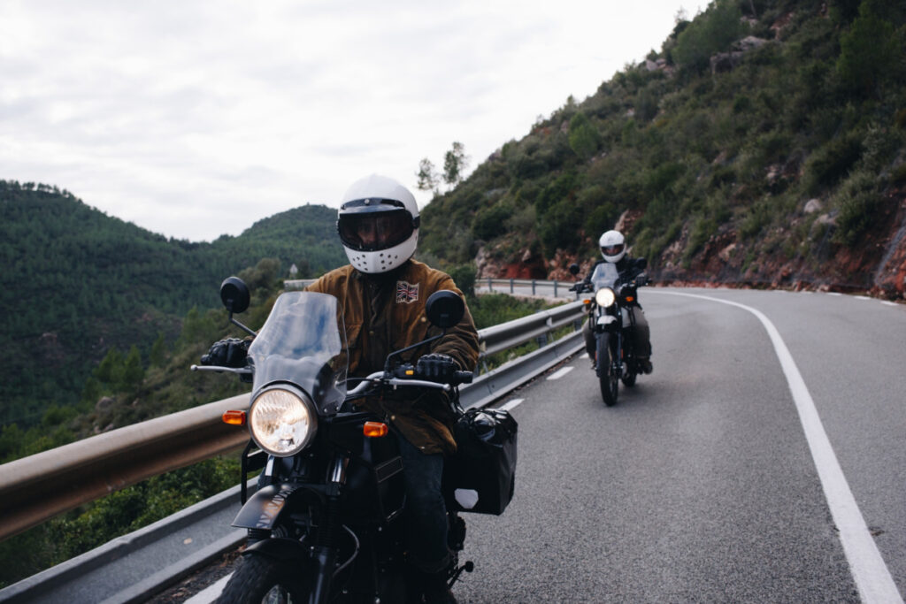 voyage à moto