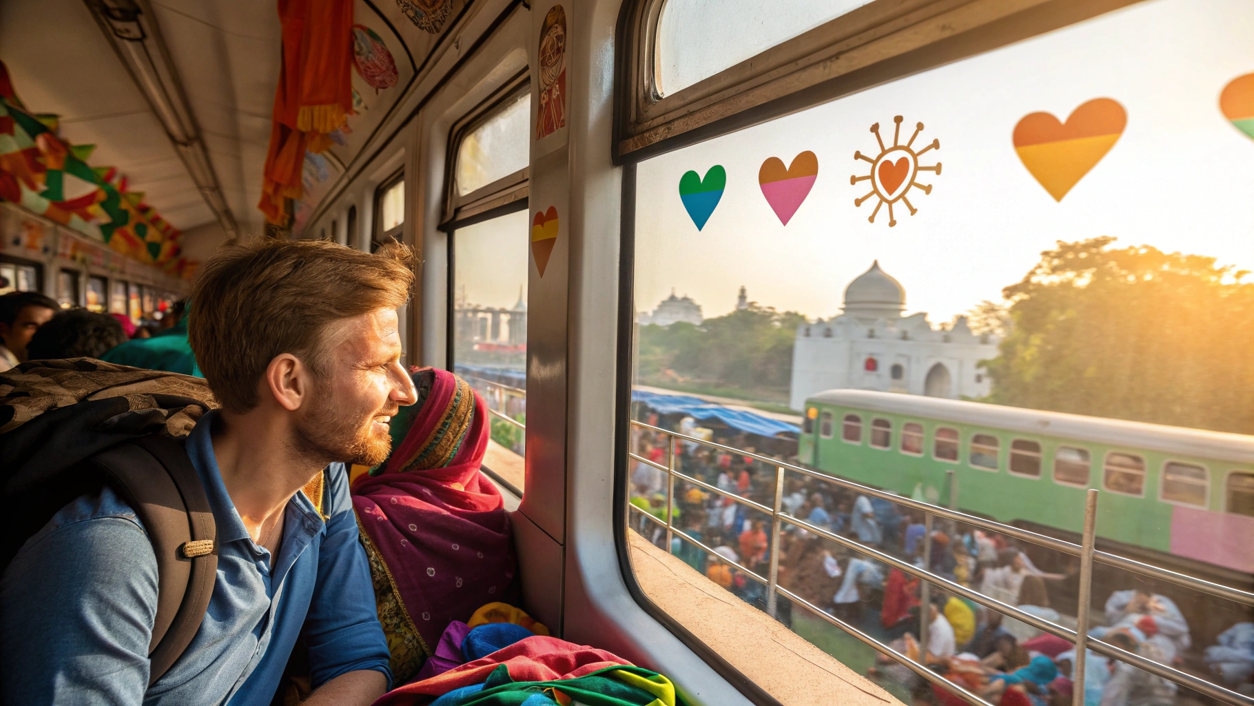 voyage en train en Inde