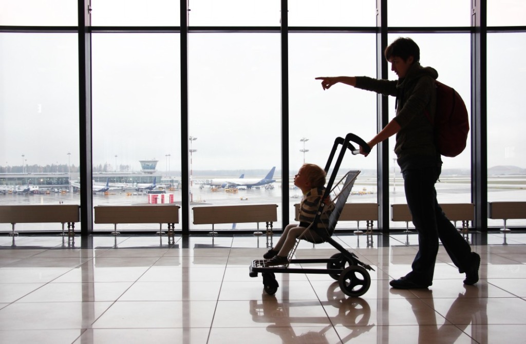 voyager avec un bébé