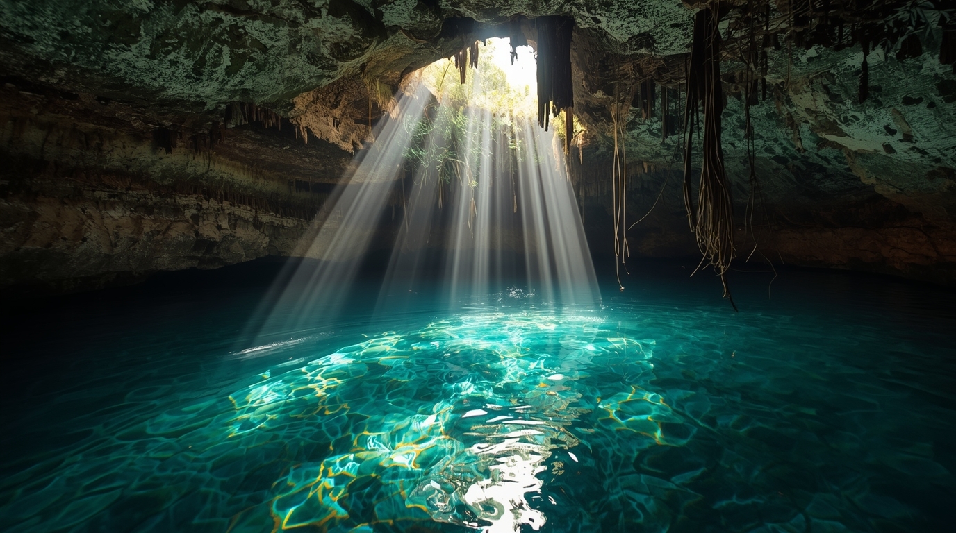 yeux sacrés du Yucatán au Mexique